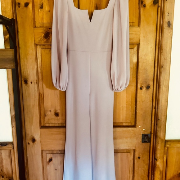 Vintage Formal Dusty Pink Jumpsuit - Picture 13 of 15